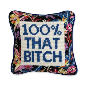 Furbish That Bitch Needlepoint Pillow - Shop L&RK