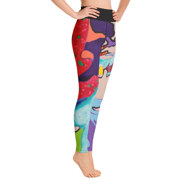 colorful yoga leggings