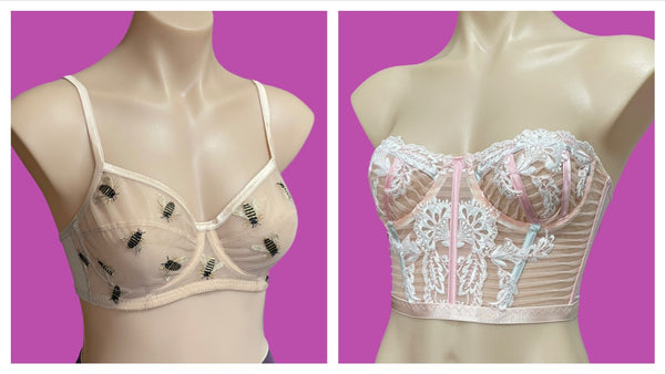 Diamond Bustier, Patterns, Bra Making