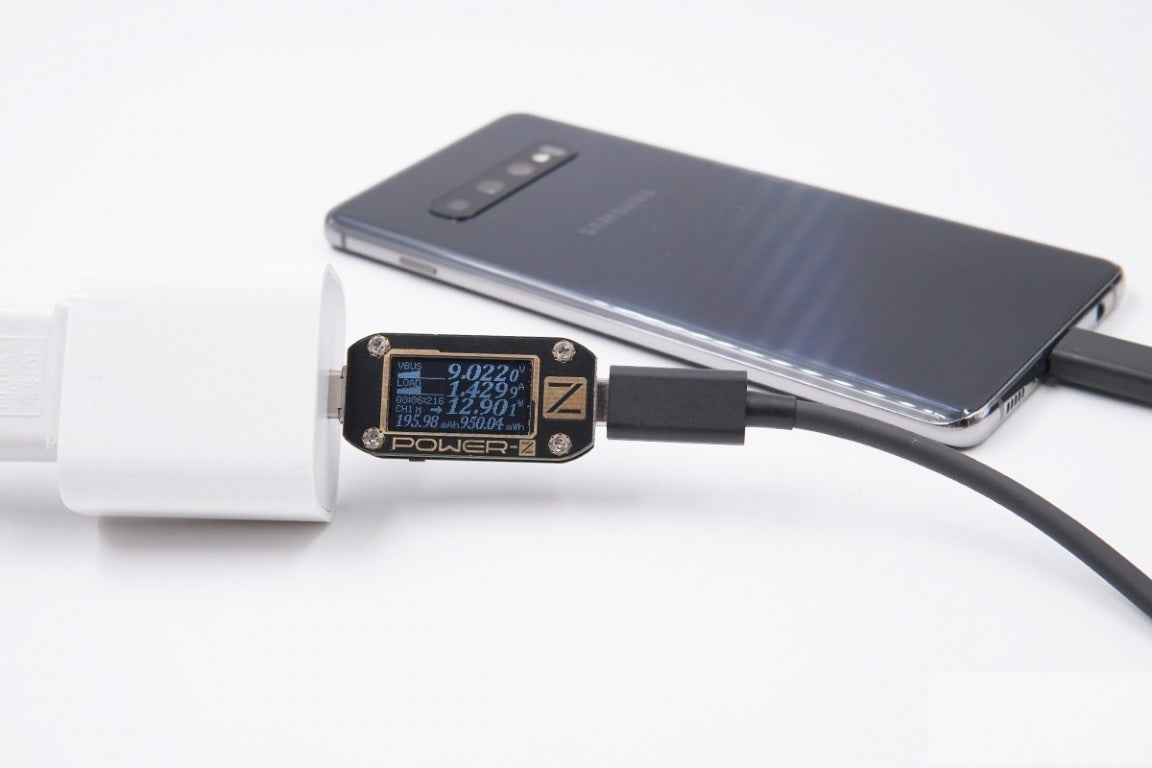 Three fast charging protocols, Samsung S10+ charging test – Inviolabs