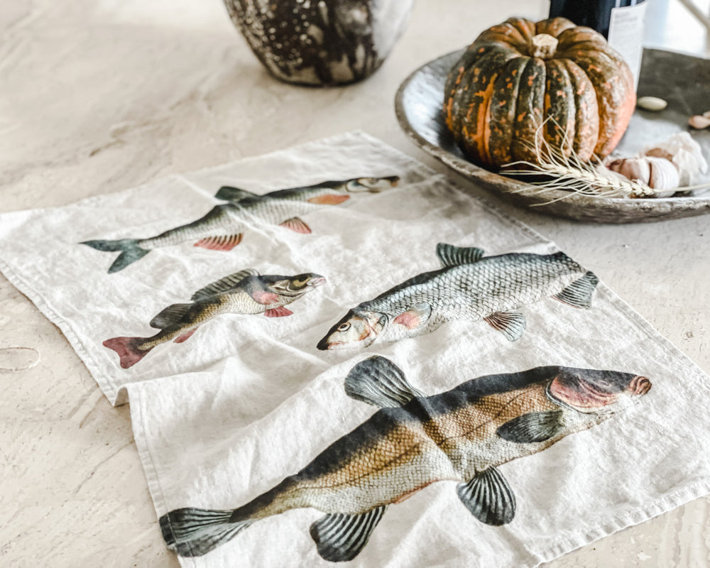 Fish Kitchen Towel 