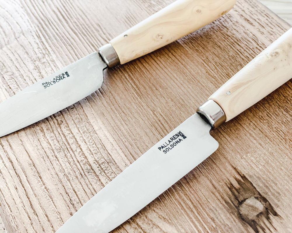 Pallarès Solsona Kitchen Knife, Ebony wood