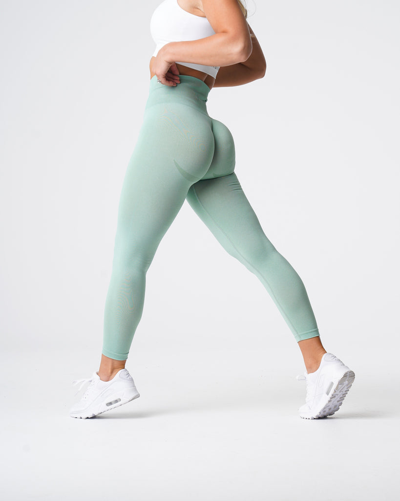 NVGTN Curve Seamless Leggings - Sage Green