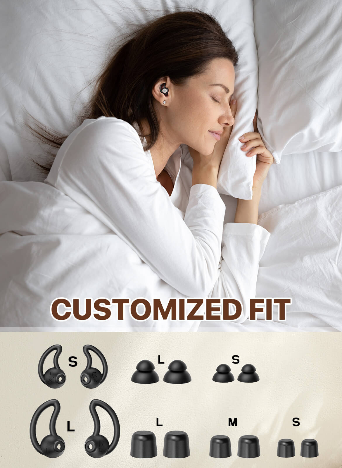 (30db & 33db) Noise Reduction Sleeping Ear Plugs