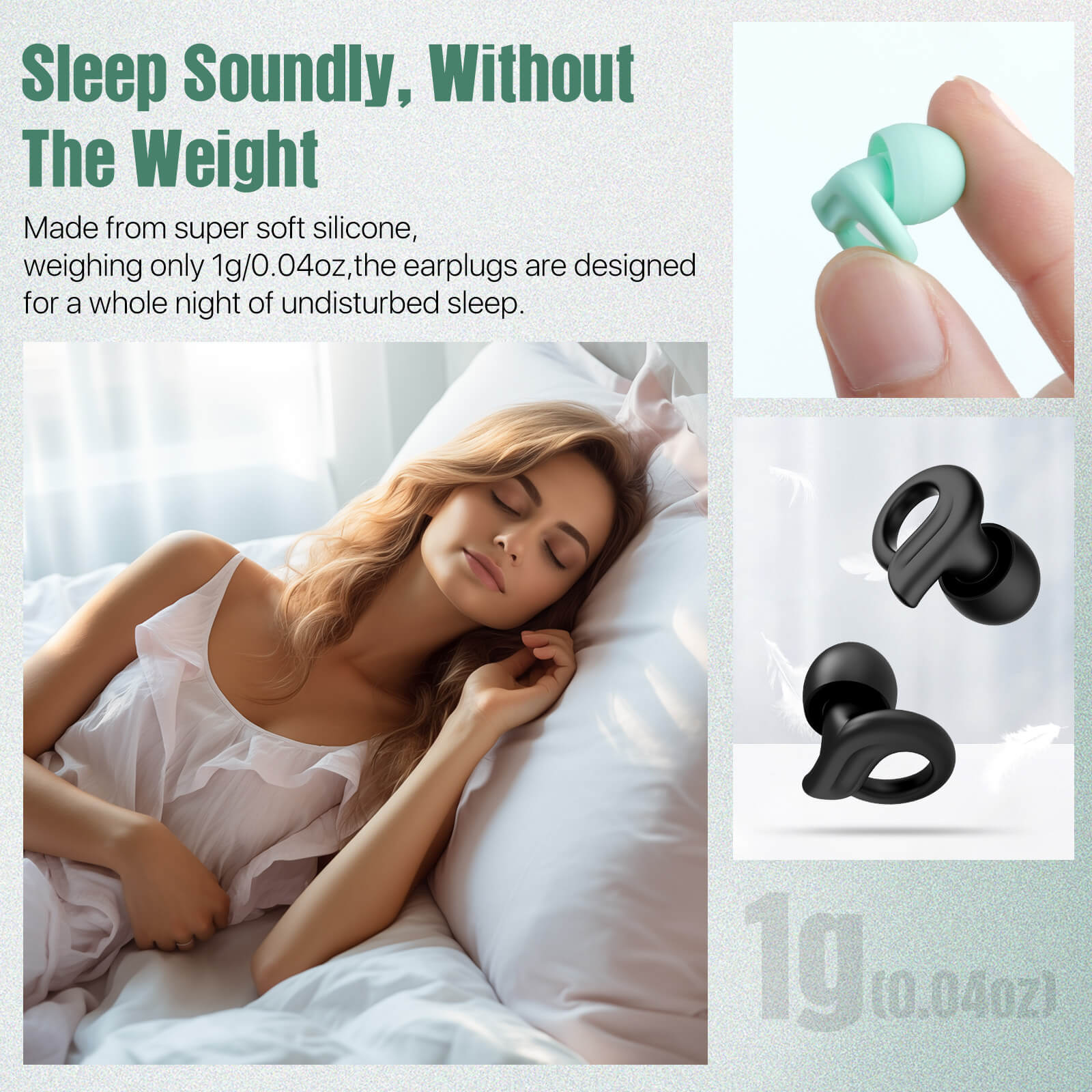 Hearprotek 29db Noise Reduction Sleeping Ear Plugs