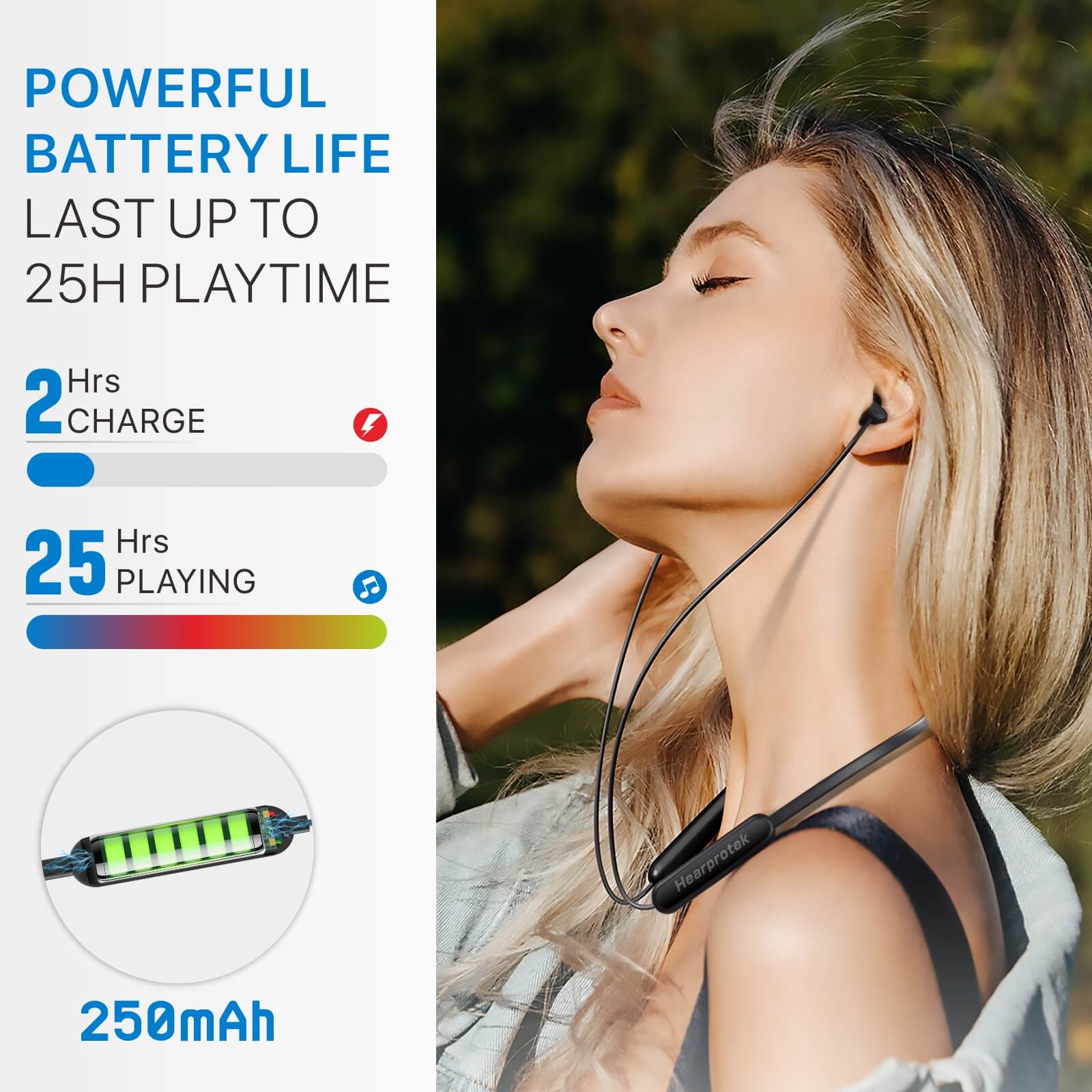 DreamMusic Wireless - Hearprotek In-Ear Wireless Sleep Earbuds Headphones with Bluetooth 5.2