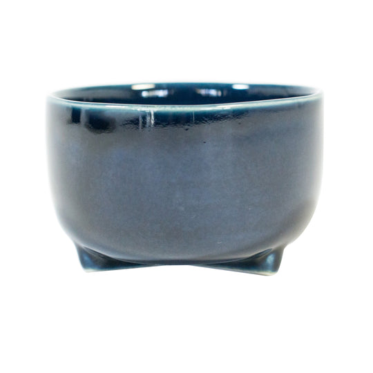 The Hoy Deep Blue Handmade Stoneware Bowl travel product recommended by Sally Fox on Pretty Progressive.