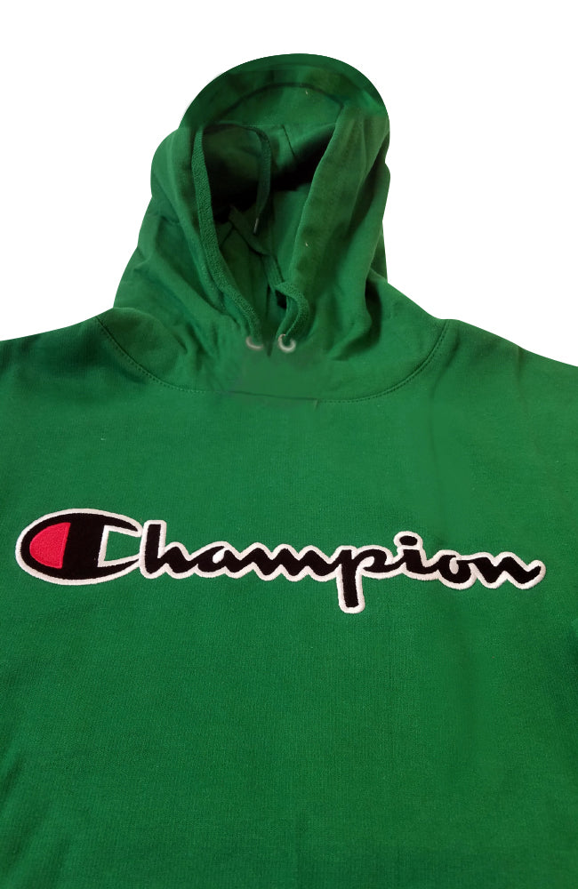 kelly green champion hoodie