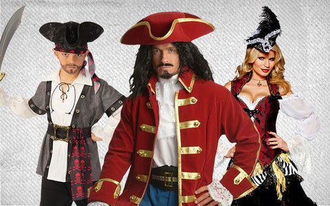 Pirate decoration costumes
