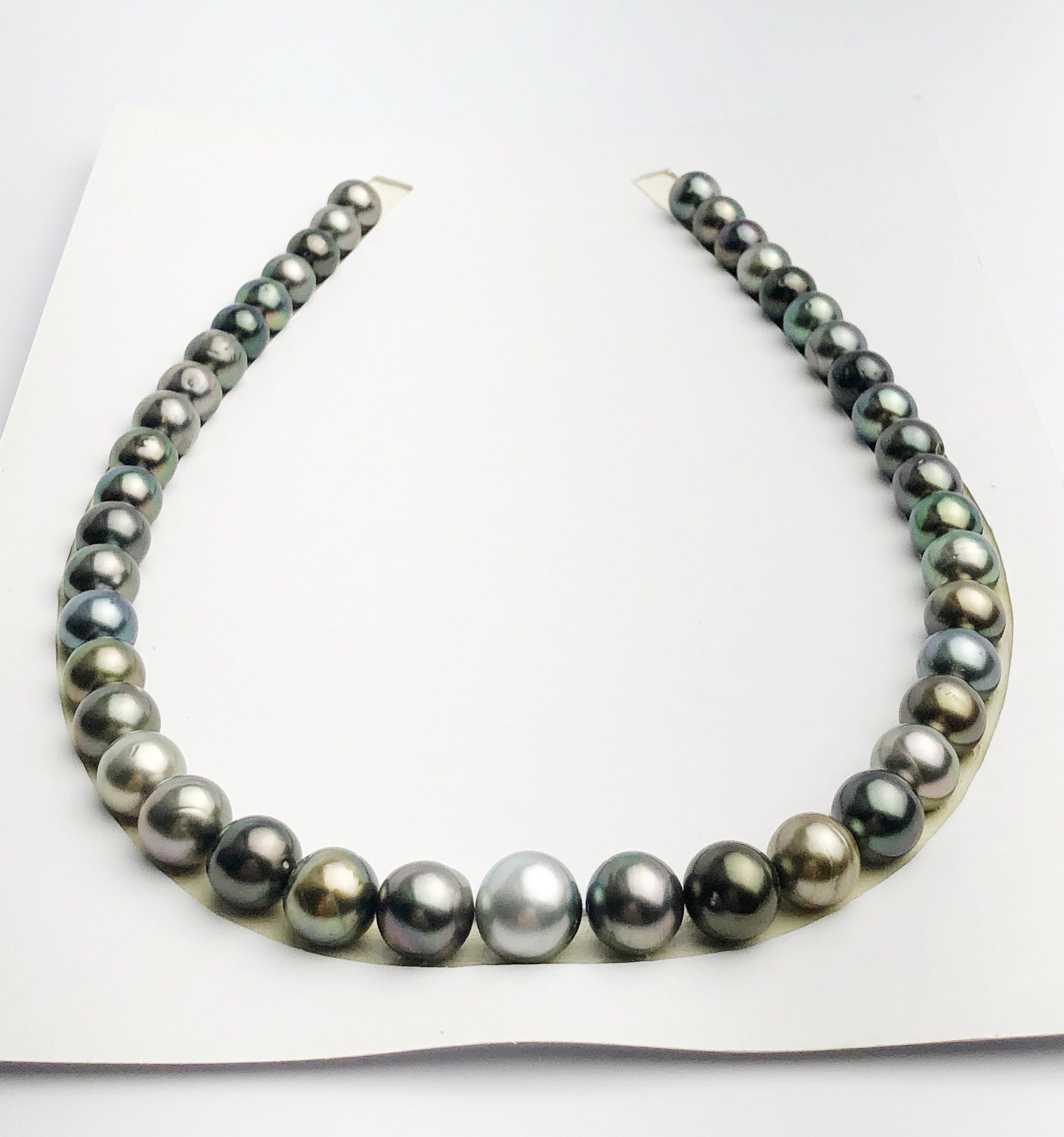  Loose Tahitian Pearls Set, Multicolor, Wholesale - Only 17 per pearl - AA Quality (237) 