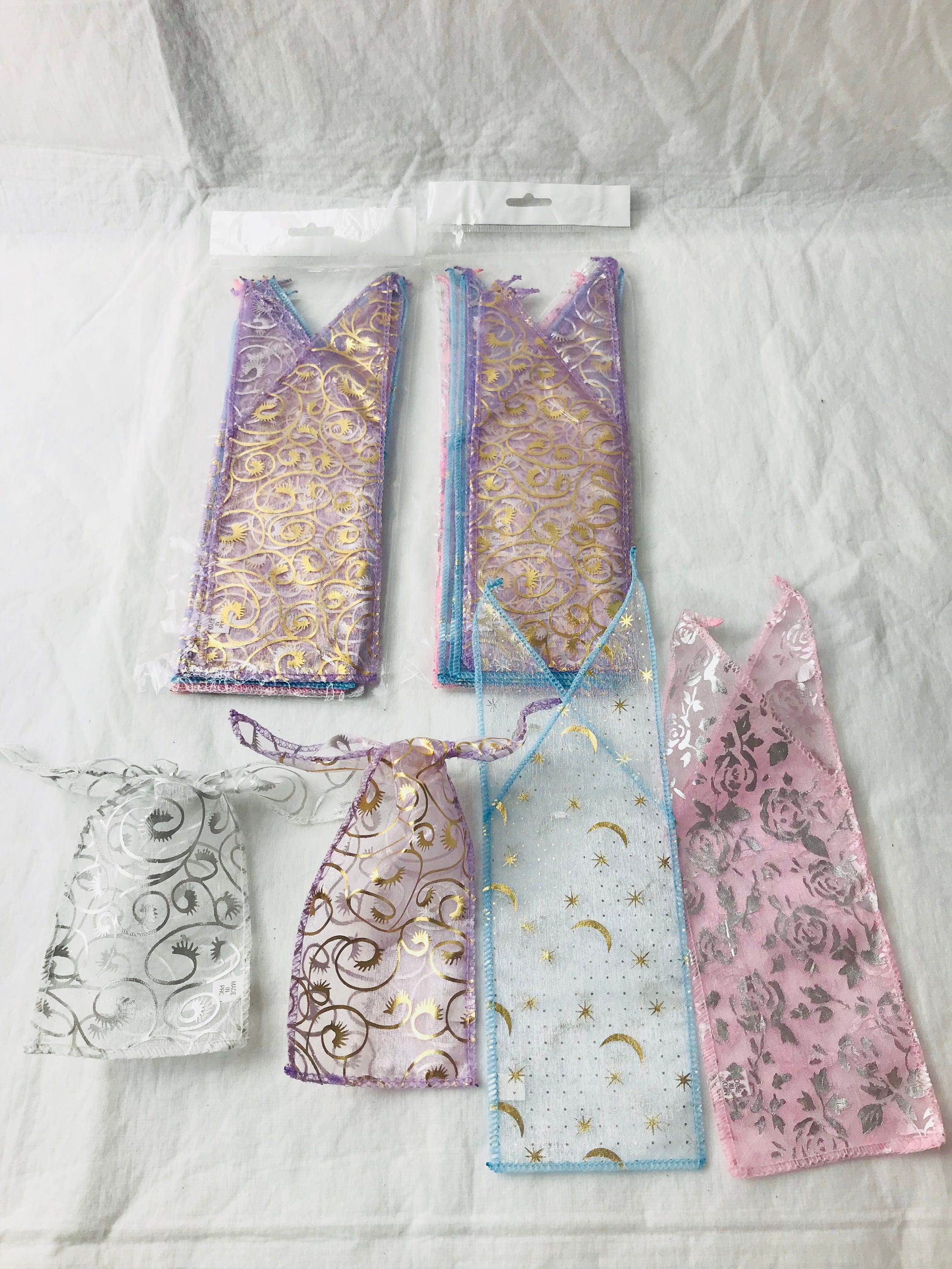  Tulip Top Organza Pouches 