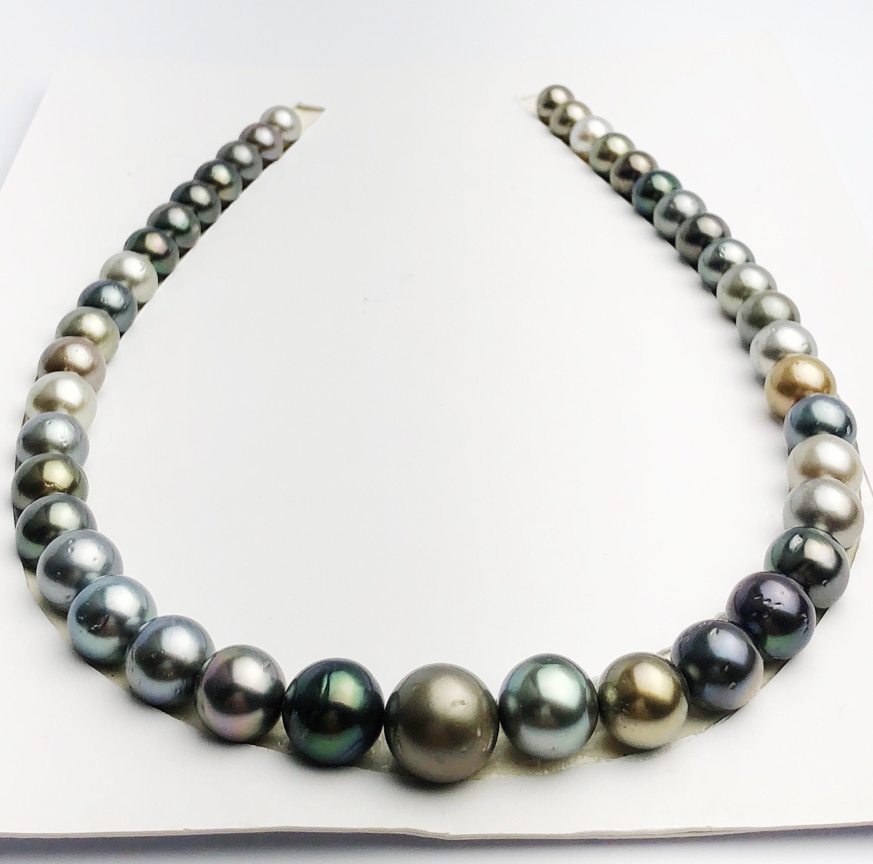  Loose Tahitian Pearls Set, Multicolor, Wholesale - Only 18 per pearl - AA Quality (233) 