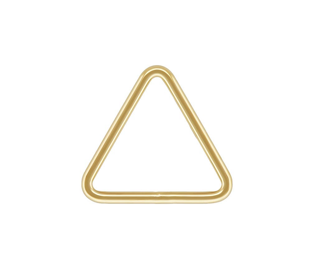  Triangle .035x.394" (0.89x10.0mm), 14k gold filled. Made in USA. #4004420TRC 