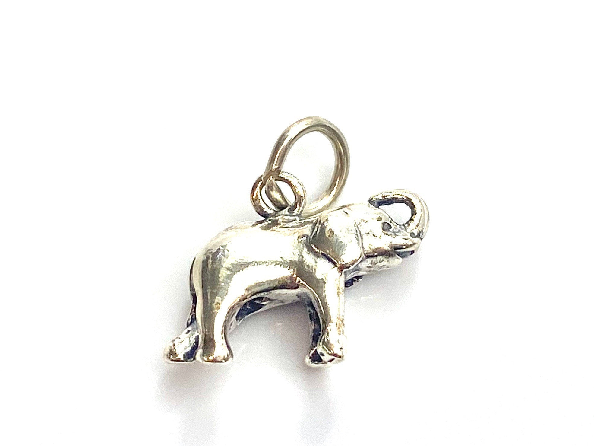  Elephant Charm , Sku#SSCR3EP 