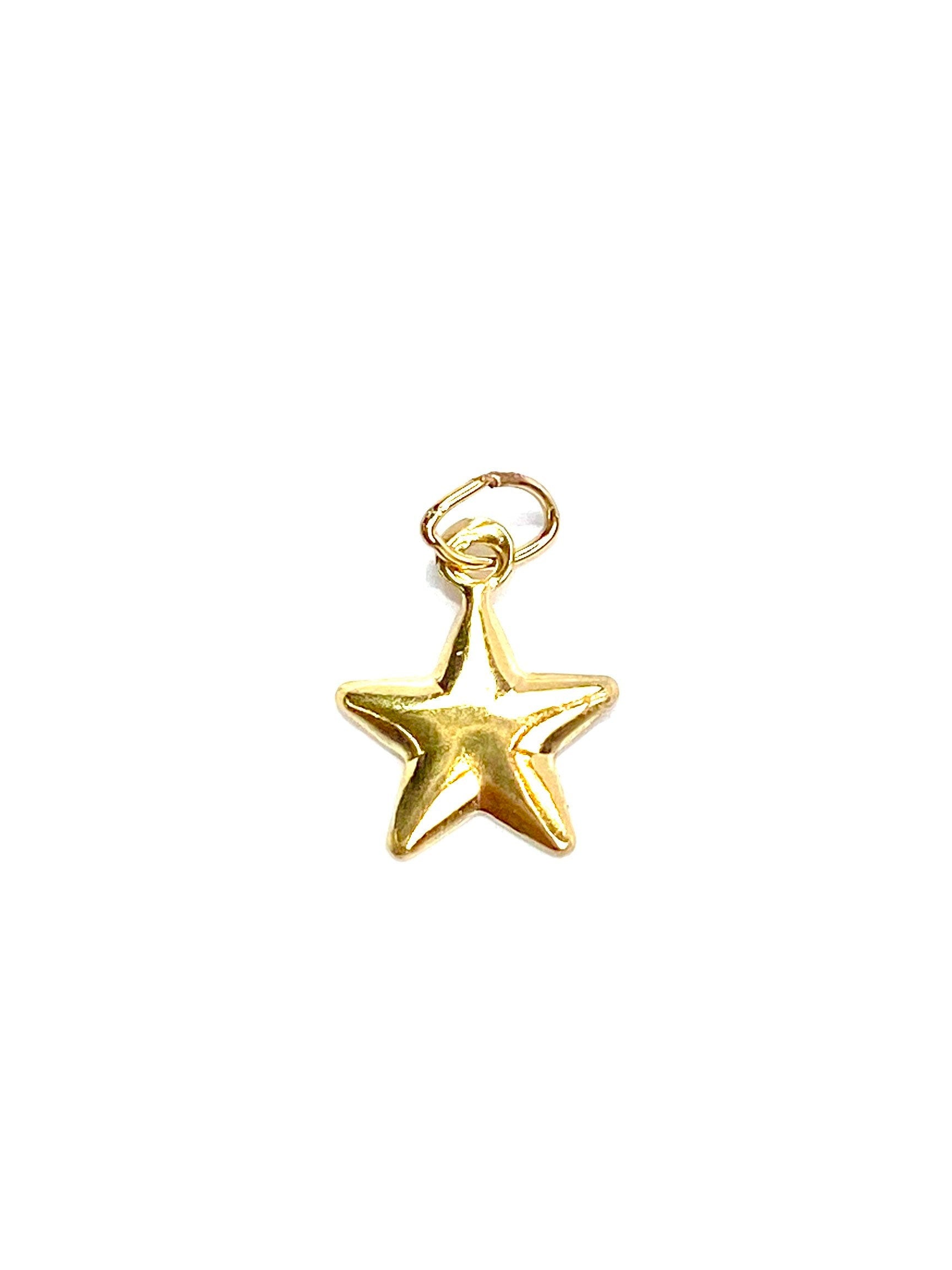  14kgf star charm , sku#2092-C 