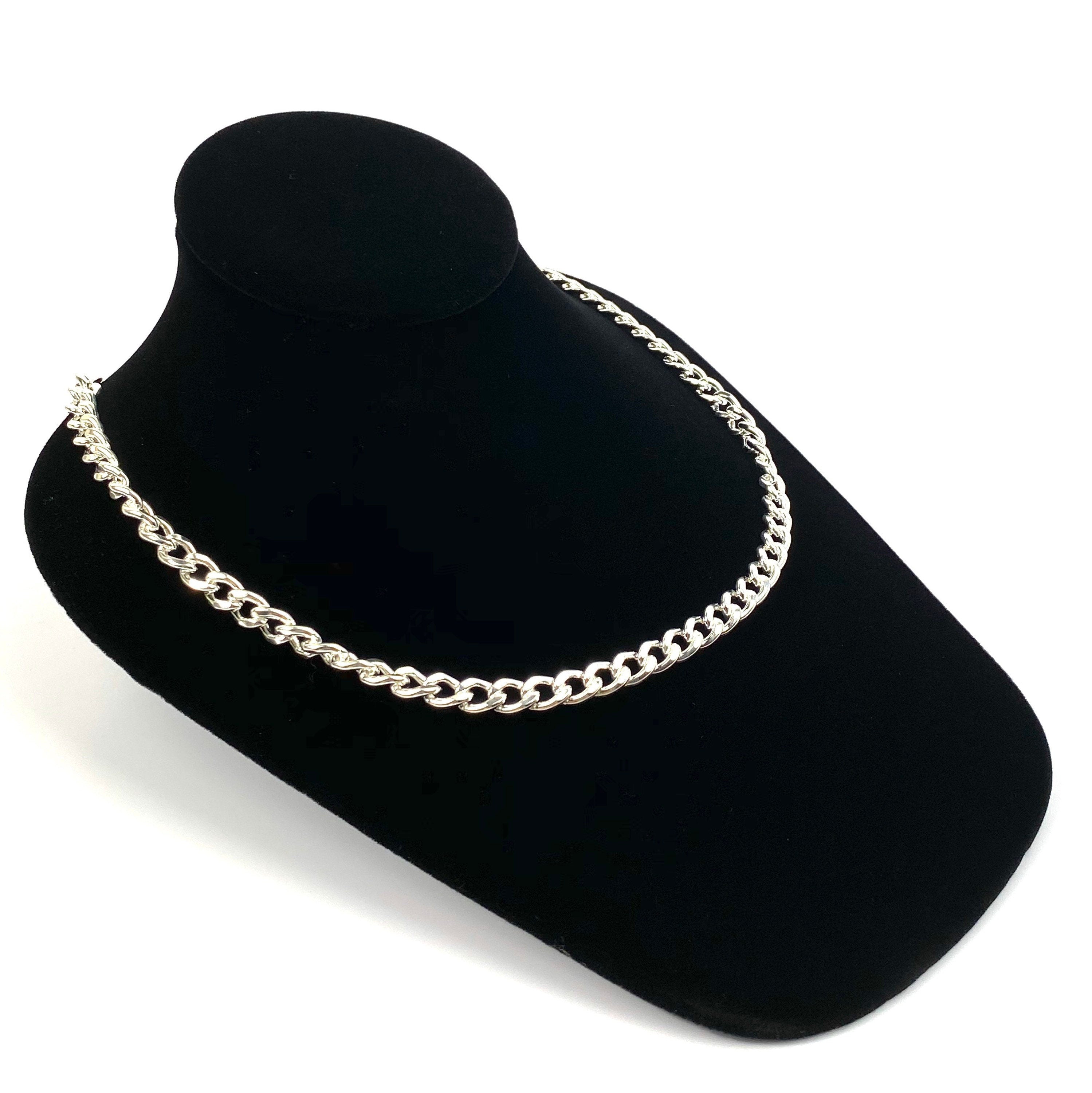  Stunning 20” Sterling Silver Curb Chain, Sku SM96LC-20 