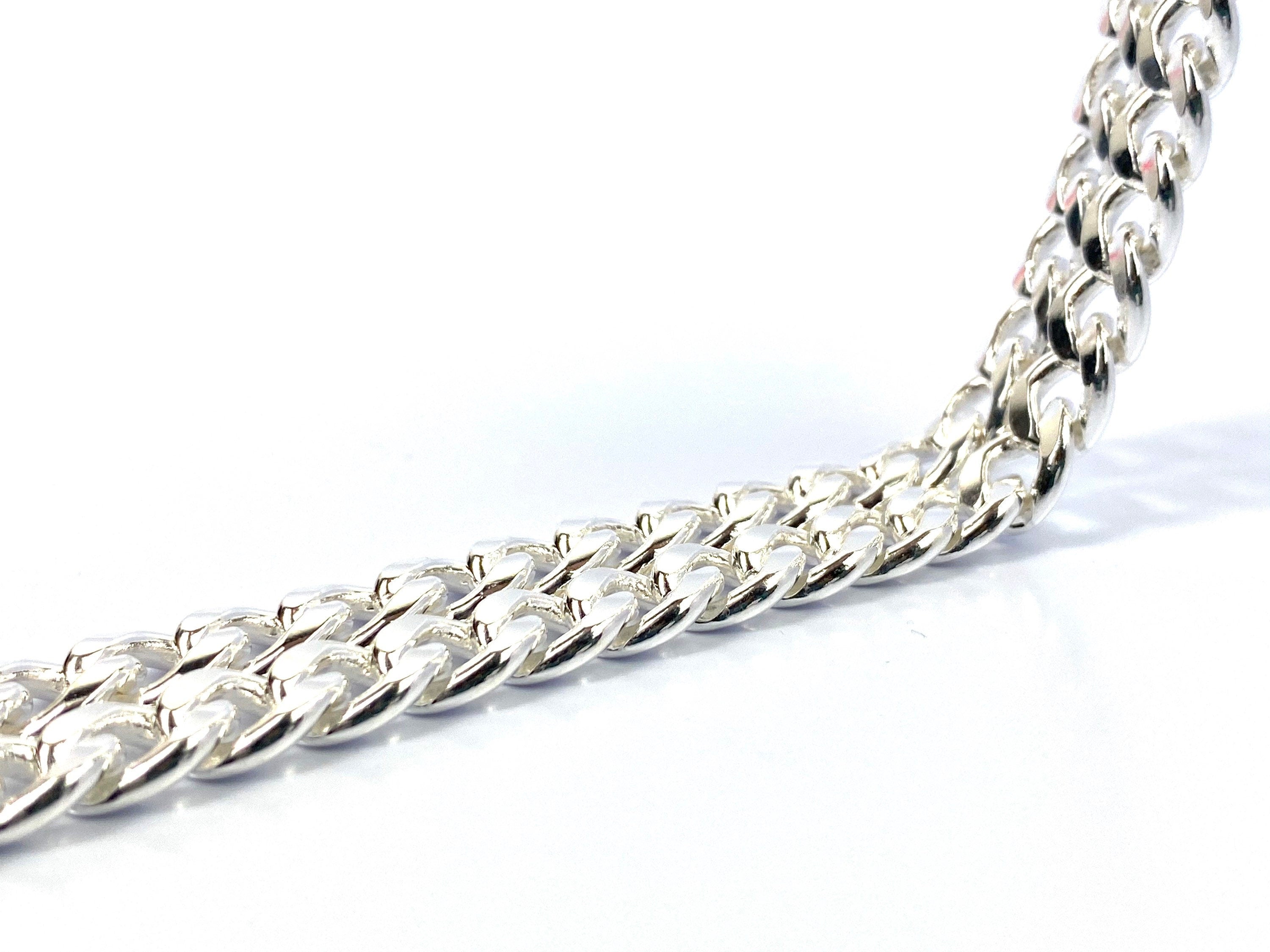  Gorgeous 24” Sterling Silver Curb Chain, Sku: SM95LC-24 