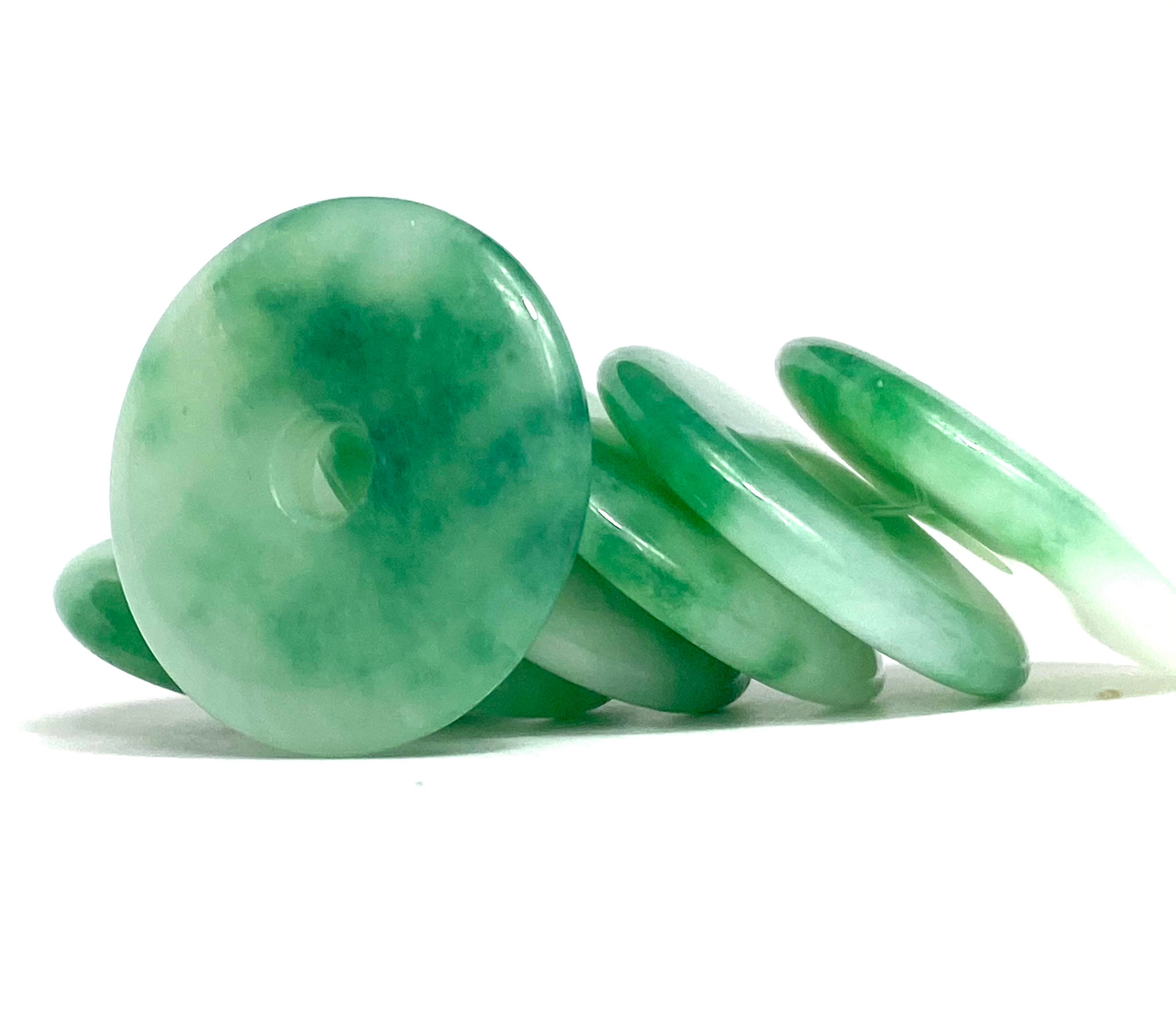  Donut jade bead, SKU# BG84 