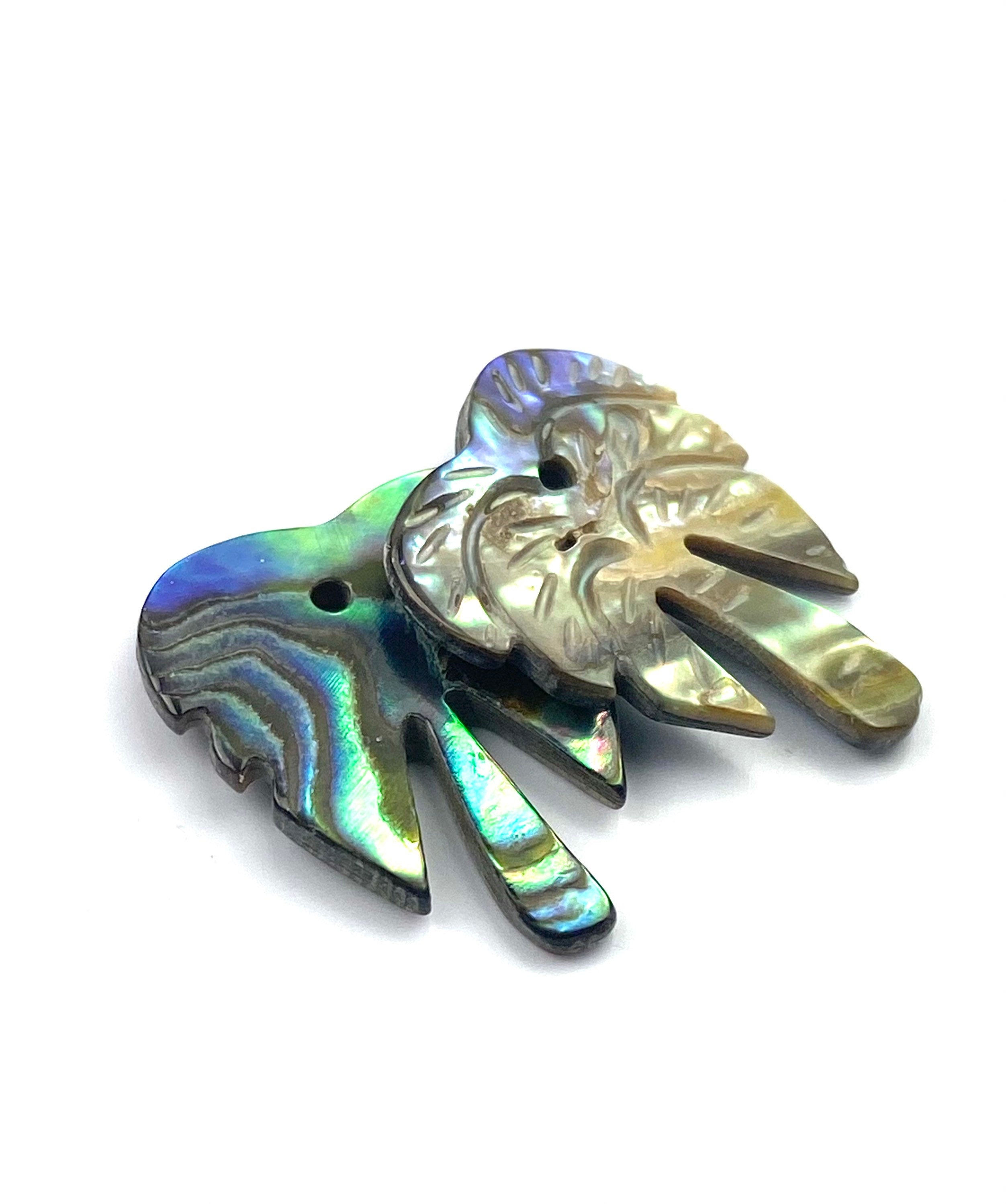  Abalone mother of pearl palm tree, SKU#110 