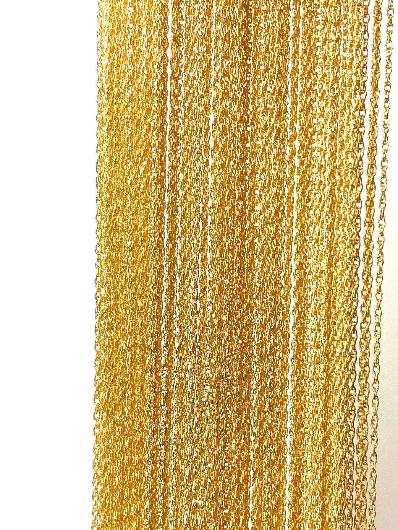  14K Gold Filled 22” 1.2mm Rope Chain, Sku#S009R/22 