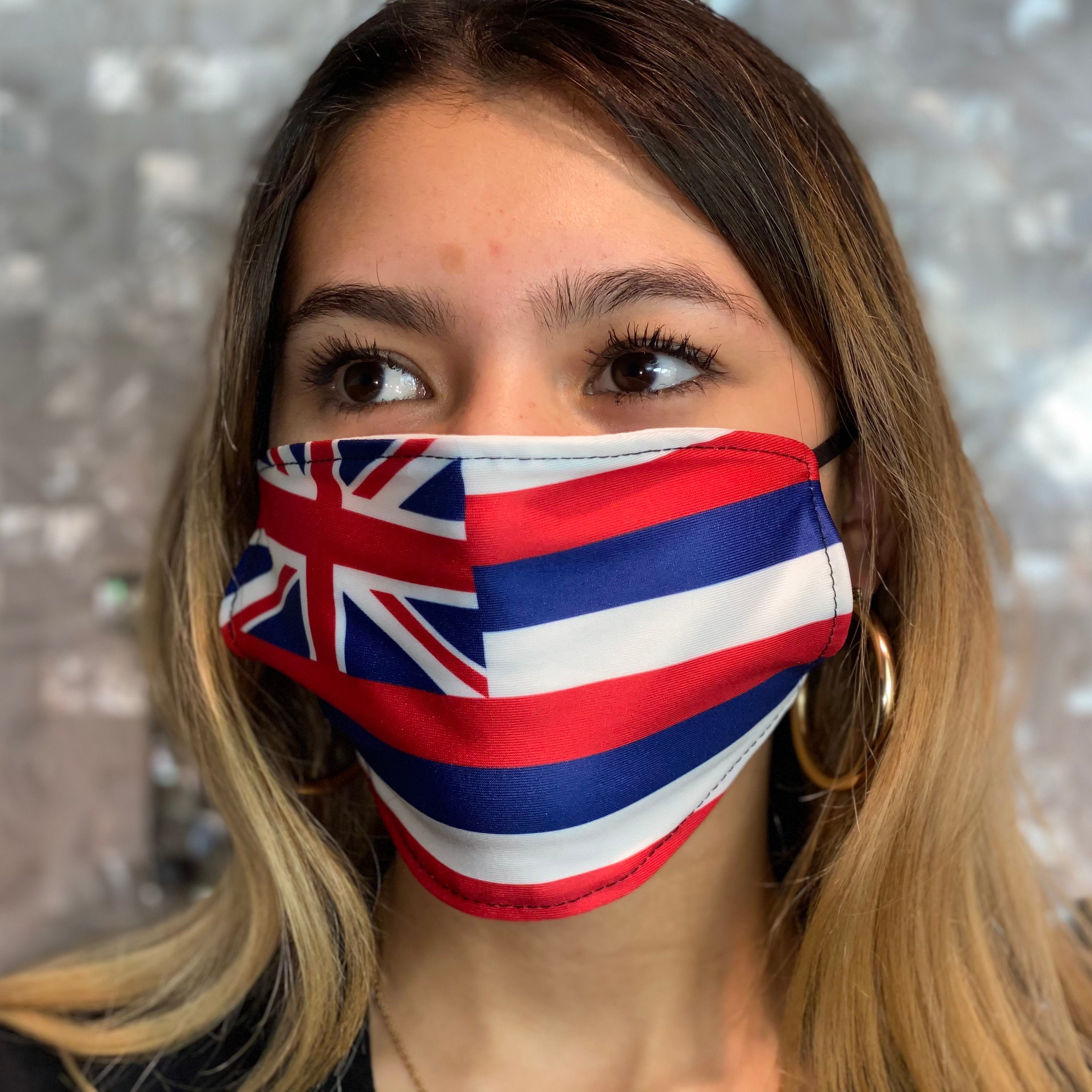  Hawaii State Flag Face Mask 