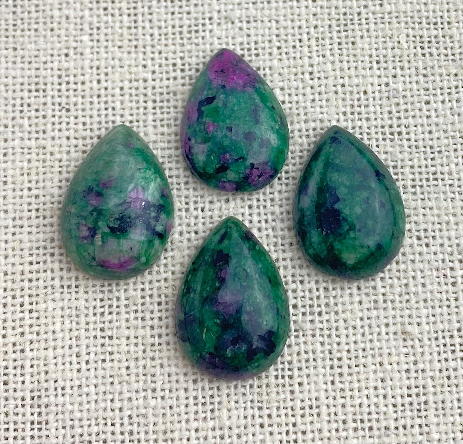 Ruby Fuchsite Cabochon