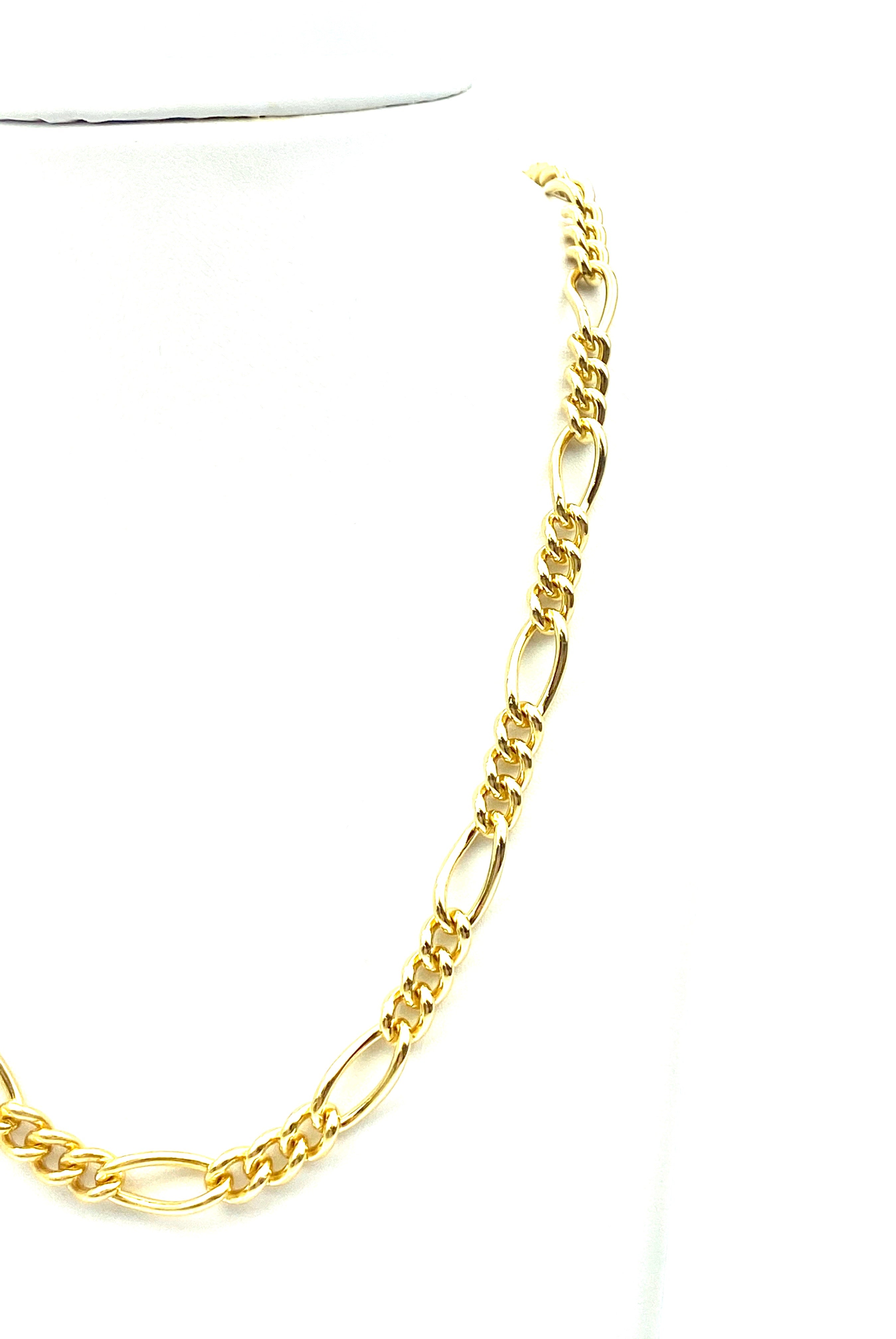  18” Figaro 14K gold filled chain , Sku#S7031CLC 