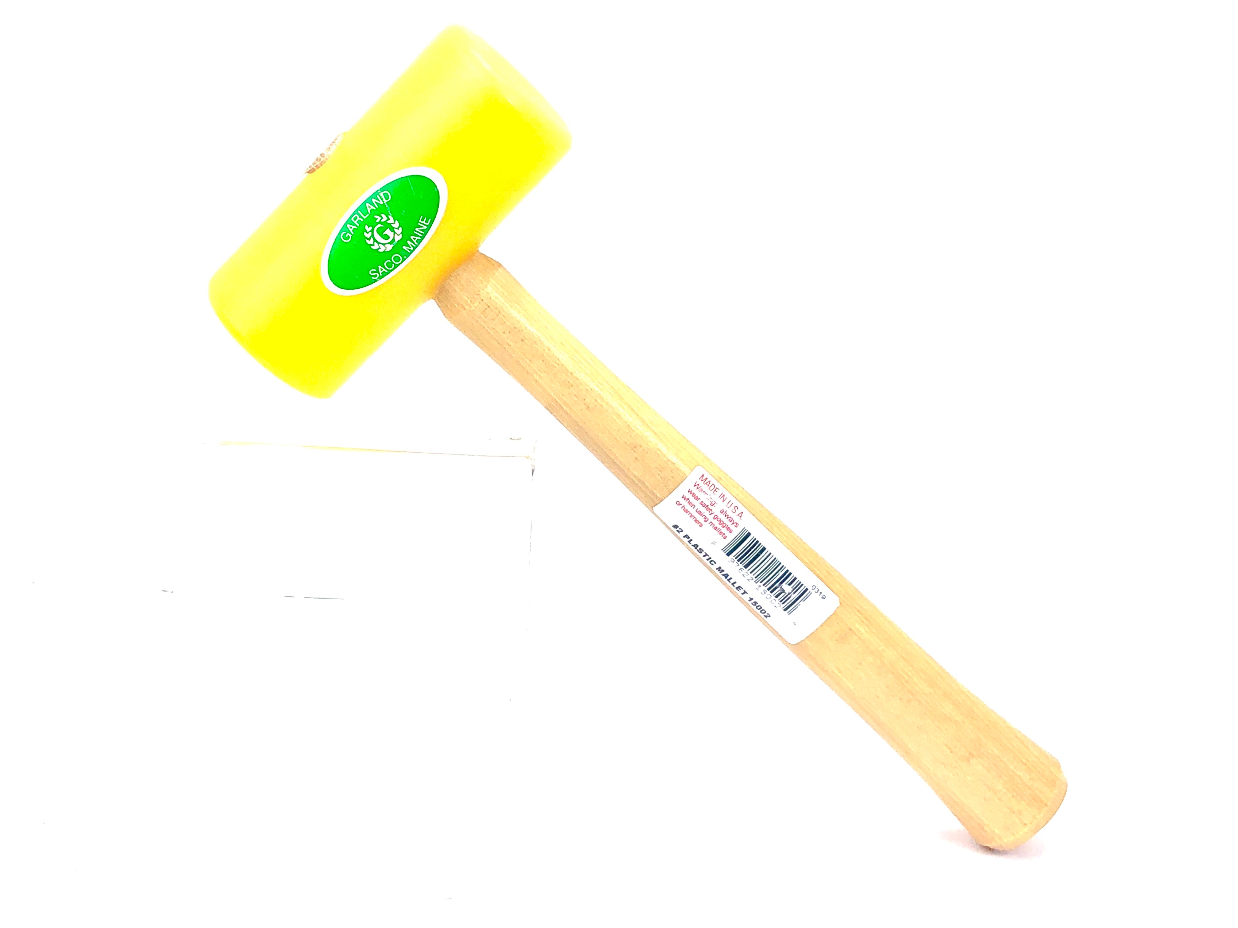  Plastic mallet , yellow head , SKU#15002 