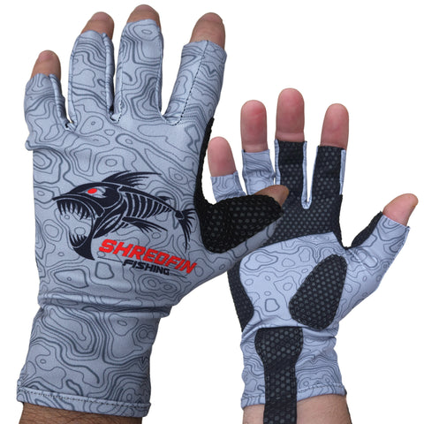 ShredFin Fingerless Fishing Gloves