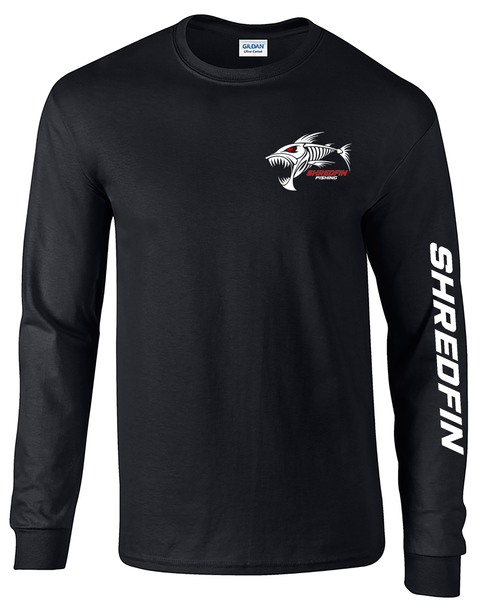 FreshRags Quints Shark Fishing Men's T-Shirt Black SM 