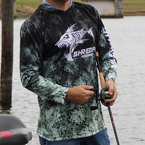 ShredFin Louisiana Hooded Performance Shirt