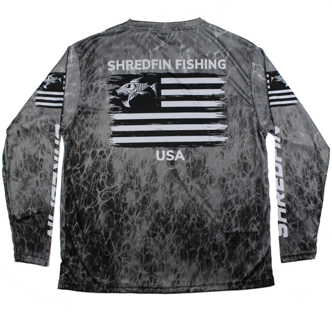 ShredFin Prym1 Camo (Shoreline) Short Sleeve Performance Shirt