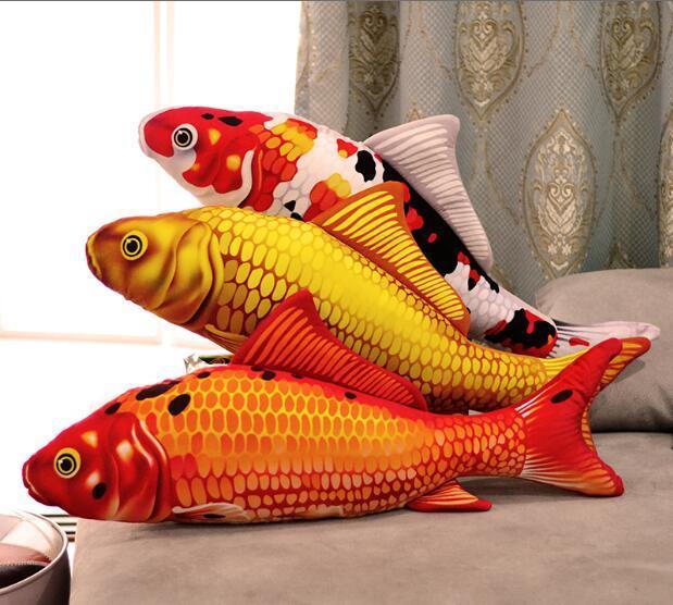 stuffed koi fish