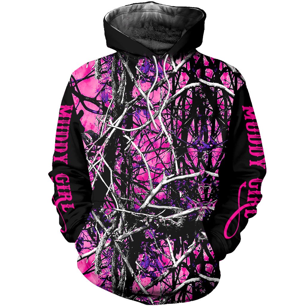 muddy girl camo hoodie