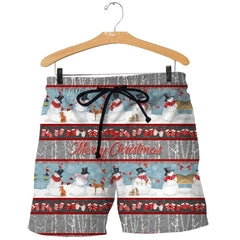 3D All Over Printed Christmas Shirts and Shorts