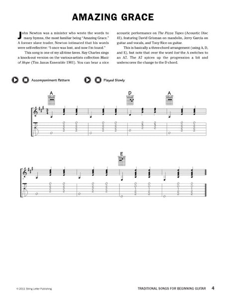 Traditional Songs for Beginning Guitar: Complete Edition ...