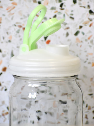 Mason Jar - Quart Size - Wet & Dry Goods Reusable Large Glass