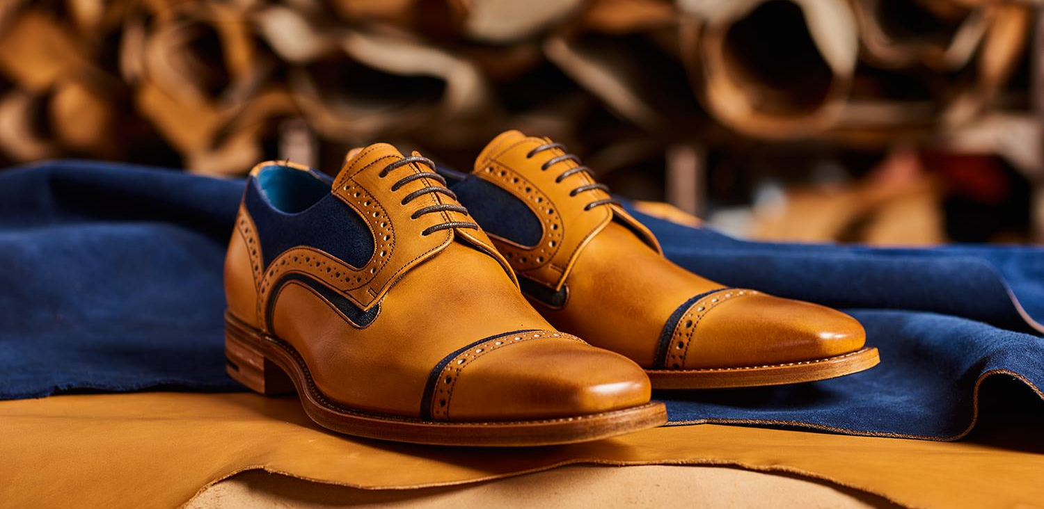 Men's Handmade Derby Shoes By Barker