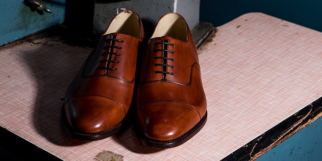 Mens Handmade Leather Oxfords By Barker