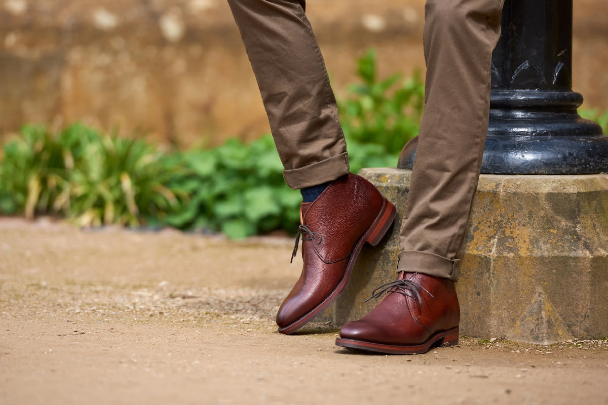 Orkney - Men's Brown Leather Chelsea Boot By Barker