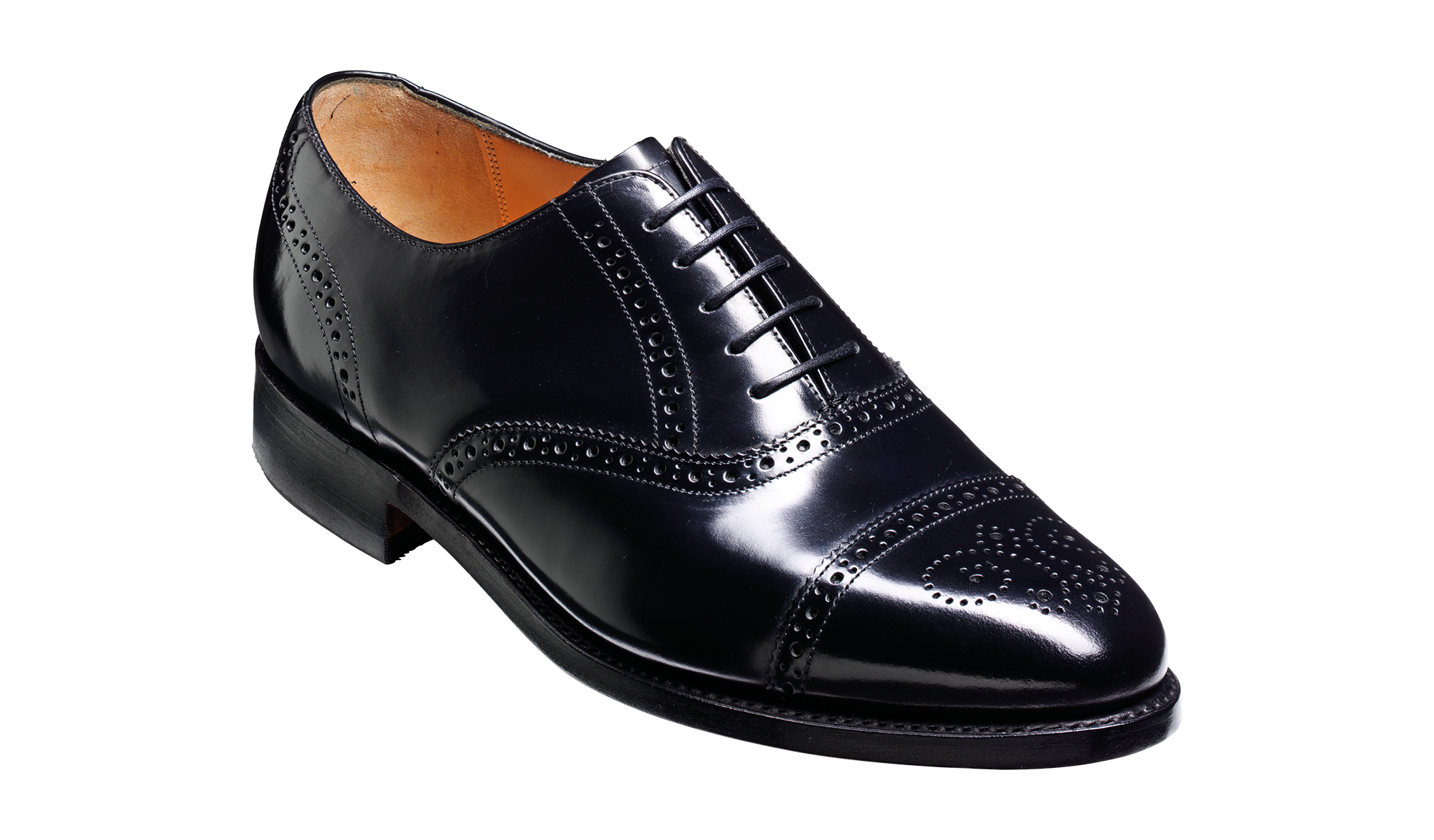 Alfred - Black oxford shoe from Barker.
