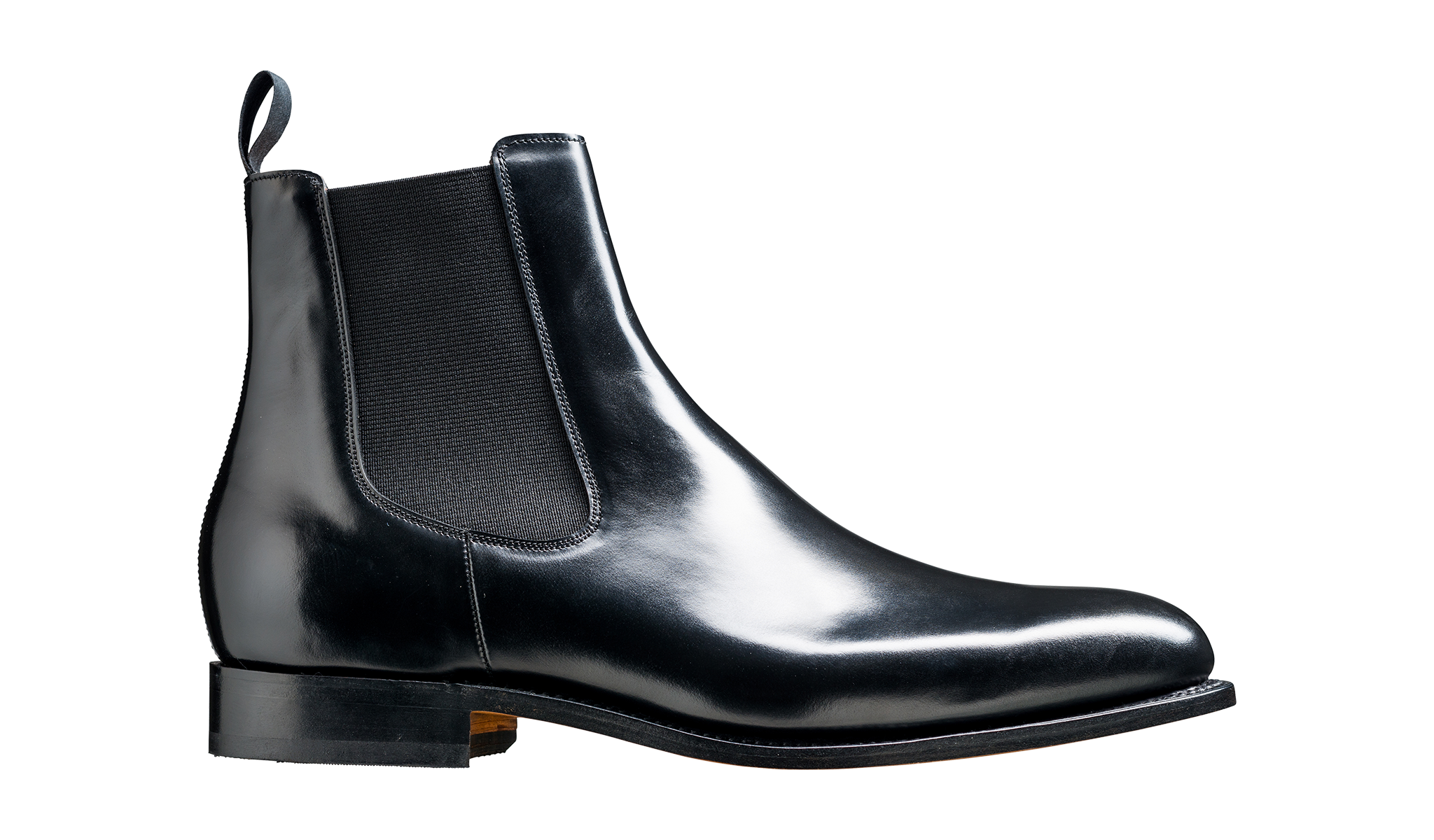 Bedale - Leather Black Chelsea Boot For Men By Barker
