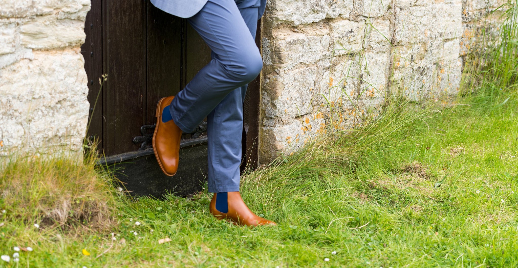 Hopper - Men's Brown Chelsea Boot by Barker