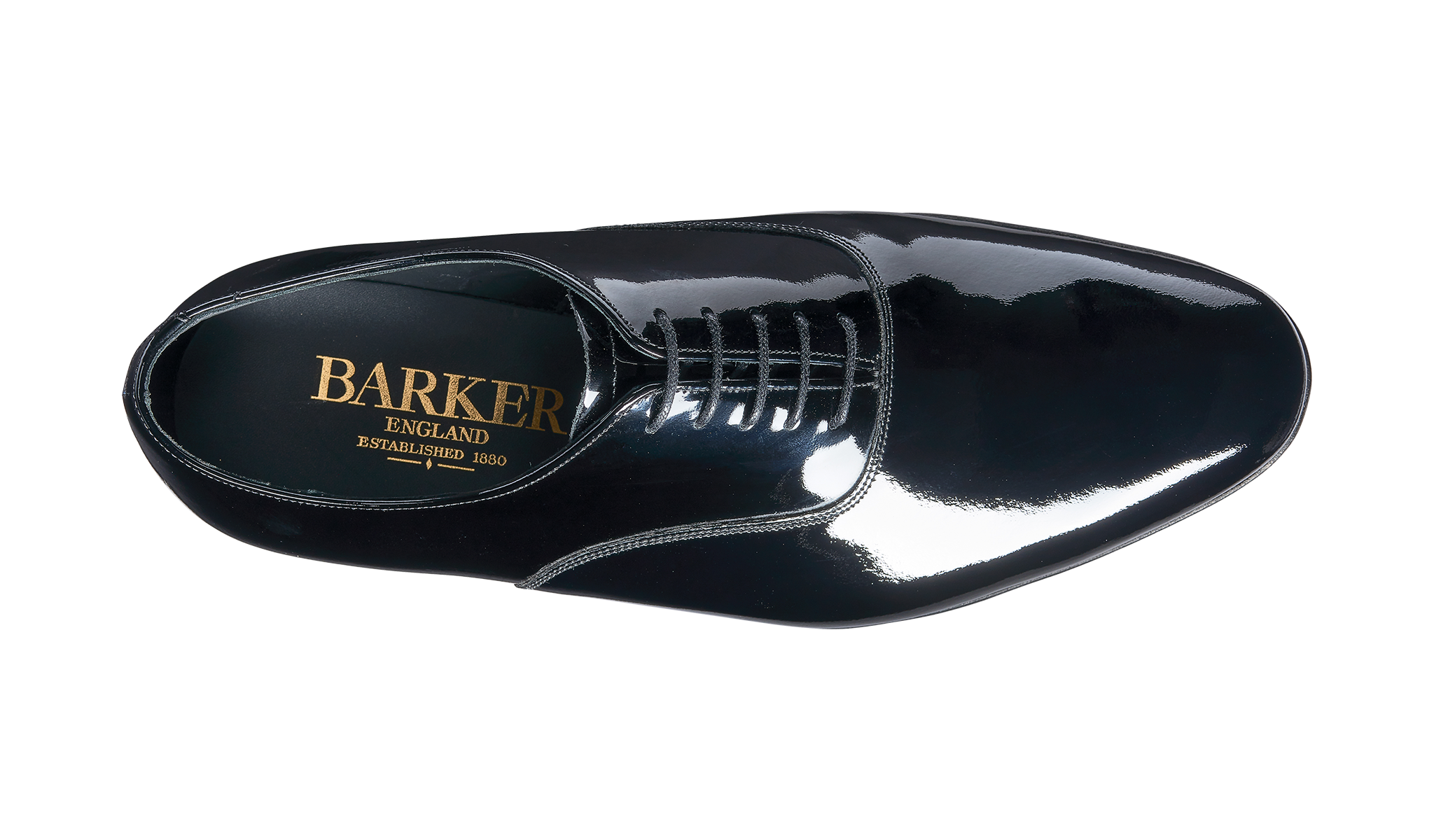 barker patent leather shoes