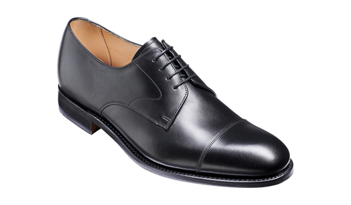 barker derby shoes black