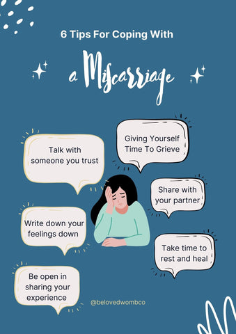 Six Steps In Coping with Miscarriage