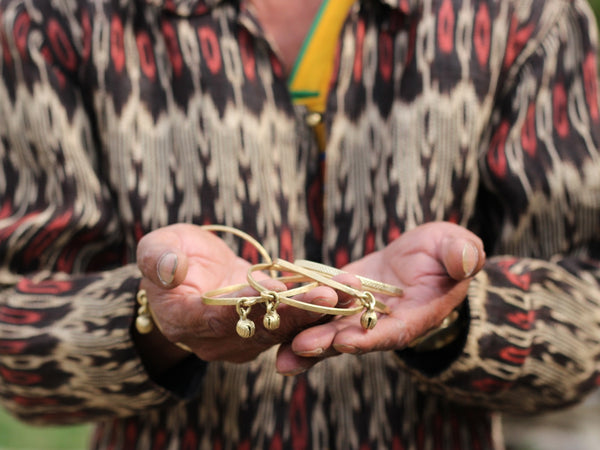 Sesotunawa community handmade brass products Tau Temwel