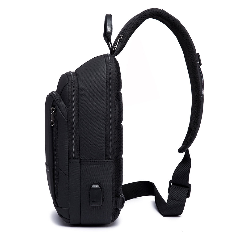 Bange Sling Chest Bag Black – Euston Bags