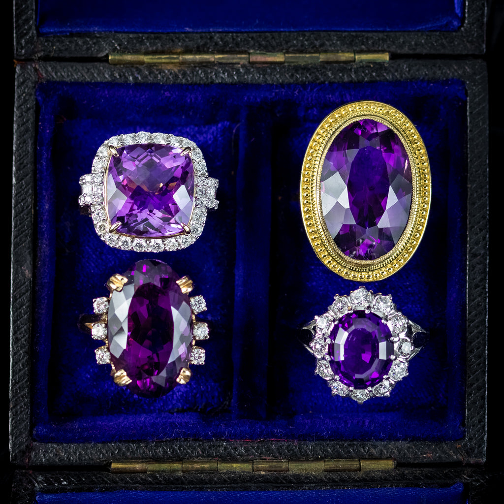 Amethyst-Rings