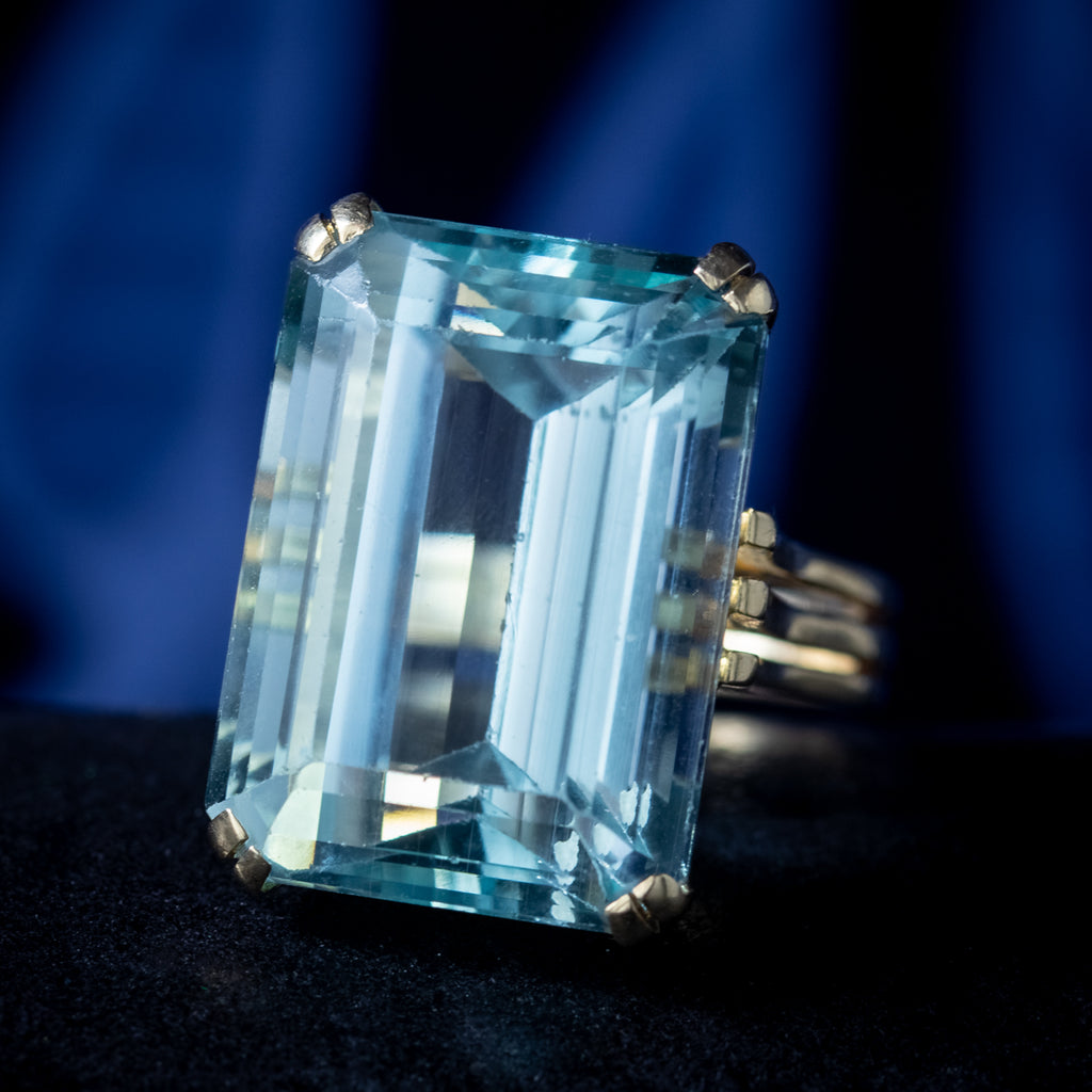 Aquamarine-Ring